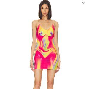 Pola Mini Dress h:ours brand: Multi-color mini dress